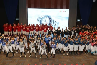 藝享雲林《世界棒球經典賽》轉播　雲林應援團加油聲響徹縣府大禮堂
