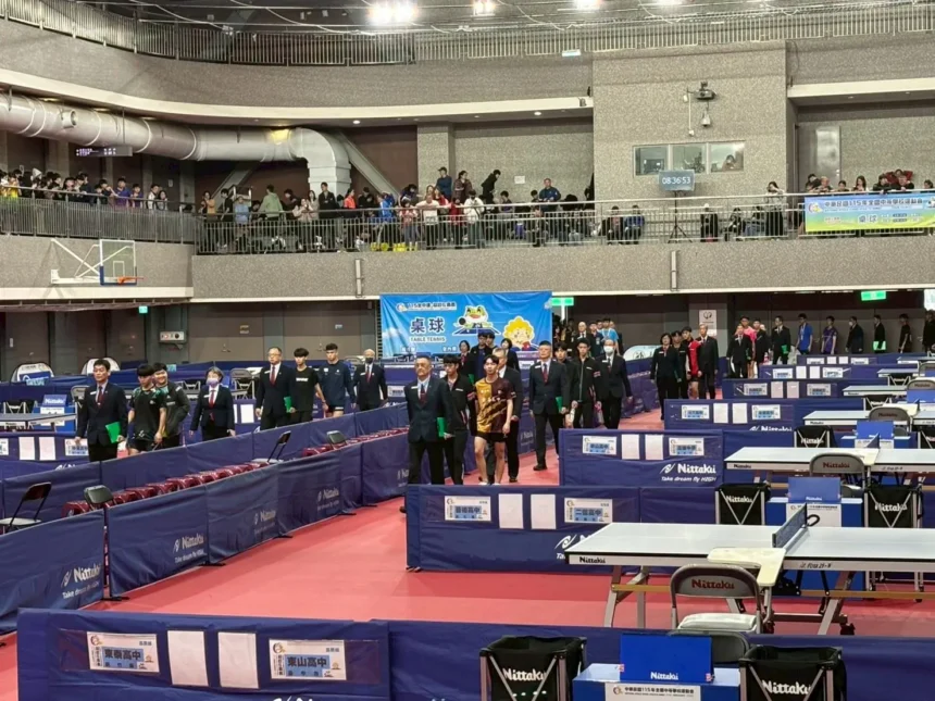 115年全國中等學校運動會桌球資格賽登場
