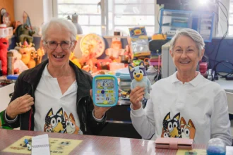 澳洲玩具圖書館總會訪新北玩具銀行　聚焦玩具材質與回收再利用