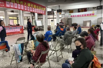 員林警方深入社區反詐、婦幼宣導提升民眾自我保護意識