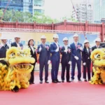 蔣萬安出席南山信義A26上梁典禮　打造國際商辦新地標帶動區域繁榮