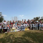 義竹鄉村里清潔大作戰　齊聚公園共植綠意