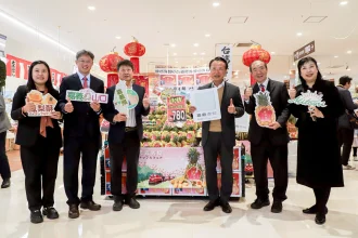 嘉義優鮮蜜甘味鳳梨日本開賣　通路行銷拓展至文化體育交流