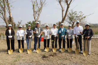 嘉義縣「綠色守護 清淨飛翔」植樹活動