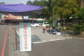 還靜於民　集集警察分局結合環保局聯合取締噪音改裝車
