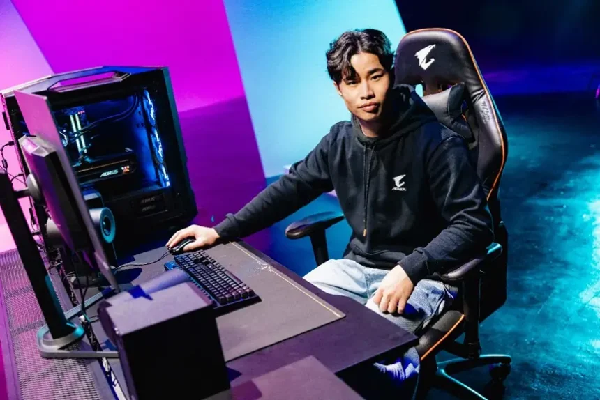 技嘉AORUS攜手林昱珉進化！頂級電競硬體助玩家全方位制霸