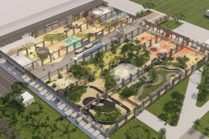 打造遊戲場新亮點　林副市長視察「高雄親子遊樂園區」工程