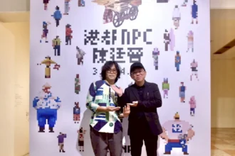 以背影刻劃城市生活群像　高美館KSpace陳廷晉個展　《港都NPC》開展