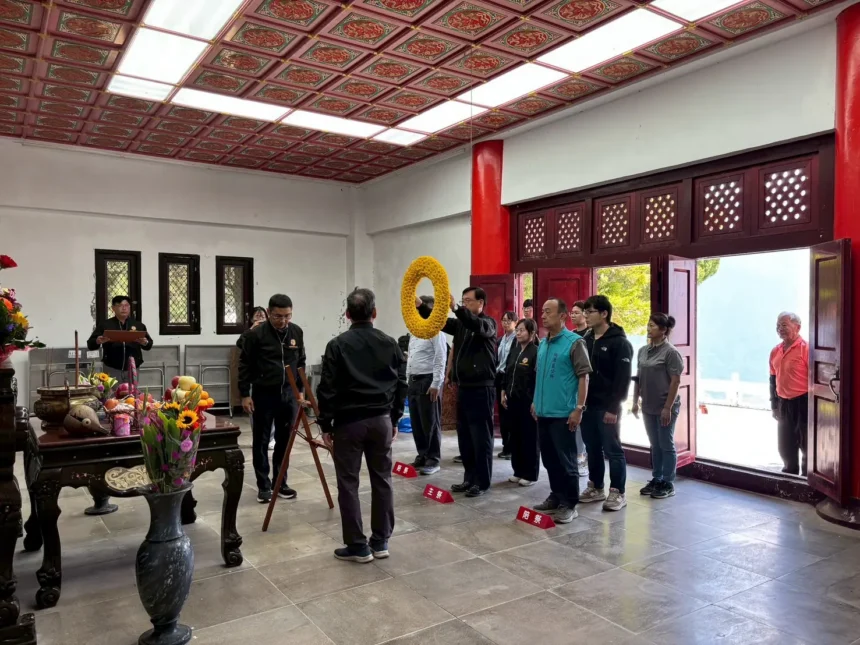 高雄市榮民服務處115年春季祭悼　南橫長青祠殉職榮民