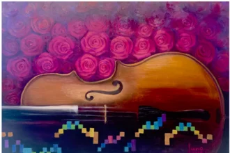 當旋律成為色彩　段逸君以畫樂融合重現台灣民謠