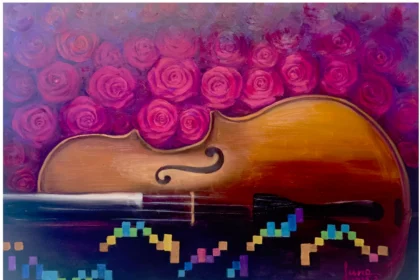 當旋律成為色彩　段逸君以畫樂融合重現台灣民謠