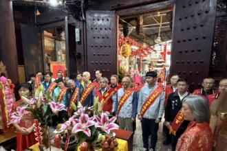 慶祝五府千歲聖誕　鎮南聖神宮建廟249週年祭典盛大登場