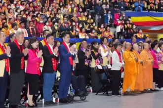 佛光山開山60週年　蔣萬安祝願臺灣平安順利