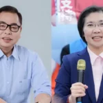 新竹縣長藍營對決最新民調出爐　徐欣瑩領先陳見賢8.5%