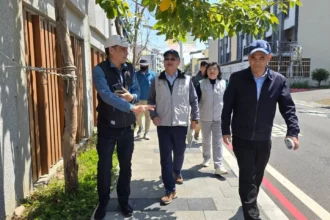 內政部現勘嘉義市人行環境　肯定「馬路好行」7年有成
