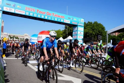 國際自由車環臺賽凱道鳴槍開騎　蔣萬安：讓世界看見臺北多元魅力