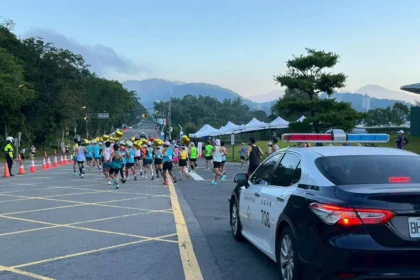 迎戰環湖路跑　集集警分局交通安全維護不鬆懈