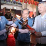嘉義市運動會聖火引燃典禮　城隍廟祈福揭開序幕