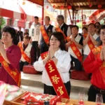 頭牙土地公生！黃敏惠循古禮參拜五宮廟　為嘉義市祈福