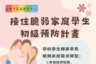 基隆推「接住脆弱家庭學生」預防計畫　主動家訪打造安心就學環境