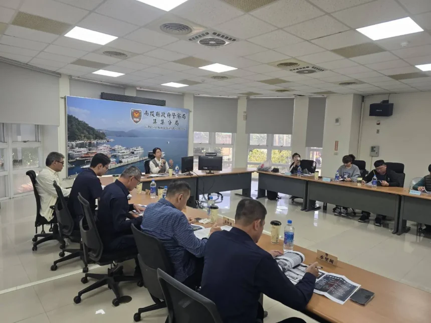 集集警分局遶境期前會　堅守治安防線　維護遶境秩序