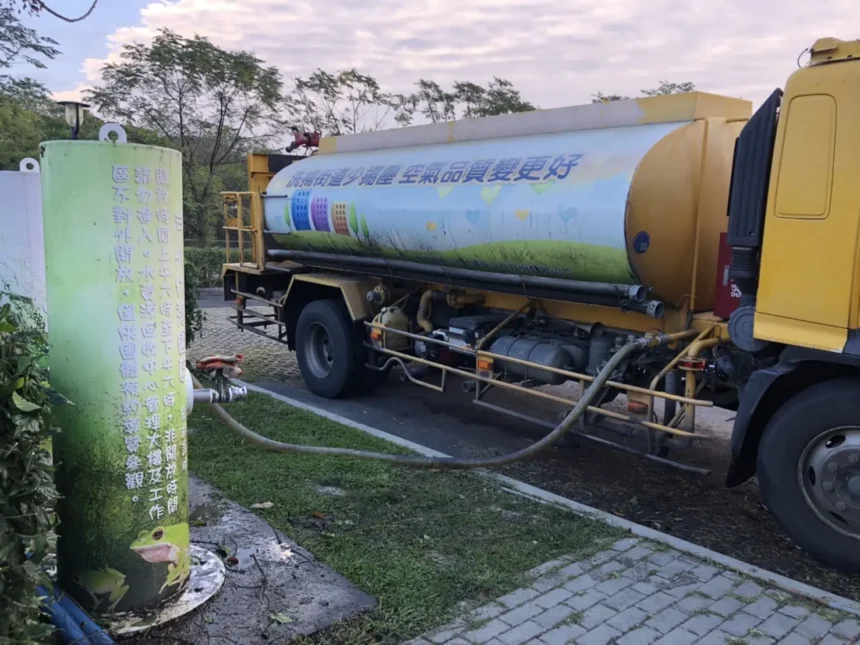 嘉義市水情逐漸吃緊　水資源中心回收水可供民眾免費取用
