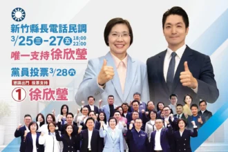 國民黨團總動員挺徐欣瑩　科技專業＋基層動能被看好出線
