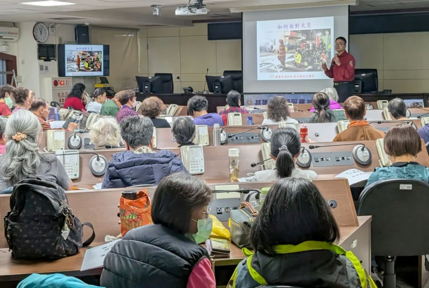 打造高齡防災韌性城市　基隆強化避難應變力、守護銀髮安全