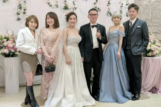 財經主播劉盈盈席開百桌世紀婚宴 黃仁勳親筆加持致賀