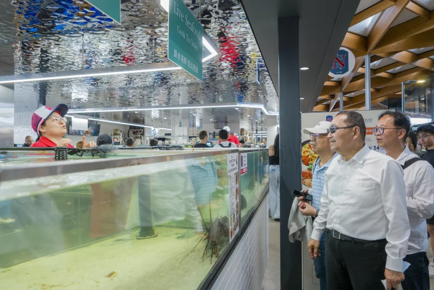 考察雪梨魚市場　侯友宜：借鏡國際經驗　持續翻轉新北市場