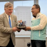 侯友宜今再會世界自行車日發起人Dr.Leszek Sibilski　分享新北綠色交通成果　邁向淨零城市願景