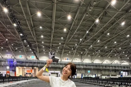 蔡家蓁台語歌壇轉體壇變成「體能鋼鐵花」馬年開春跨界挑戰最強健身賽