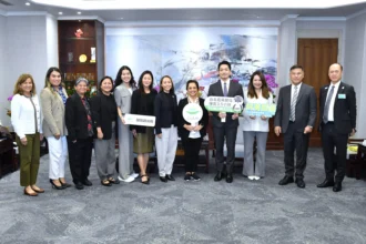 蔣萬安會關島總督　笑稱姊妹市情誼「比自己年紀還長」