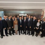 淡江大學校長葛煥昭率團訪AMD　盼深化產學合作培育AI跨域人才