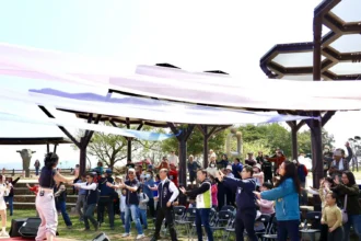 台中城市郊山探旅掀熱潮　千人登山嗨翻鐵砧山