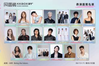 第 21 屆 KKBOX 風雲榜 19組唱將人氣男神 潮流天團 新世代韓流男女團等表演嘉賓集結攻蛋