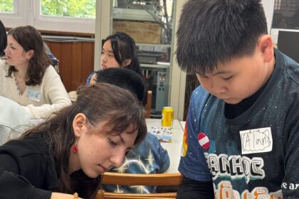 北市力行國小臺味夜市迎「奧客」　以鱟會友共品茶香
