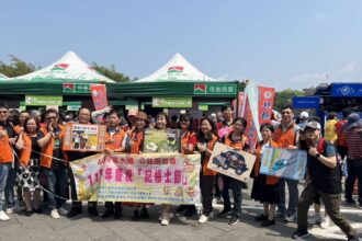 北市警交大花博宣導　從心守護長者用路安全