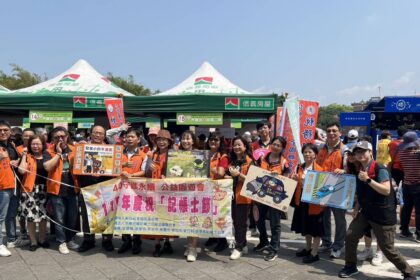 北市警交大花博宣導　從心守護長者用路安全