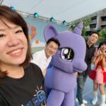 全台首座 5 公尺「彩虹小馬」降臨台中夏綠地　新聞局長攜手YOYO家族、紫悅揭開派對