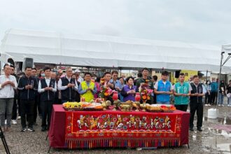 台中高美濕地「陽光公廁」開工祈福典禮　林副秘書長：迎來絕美蛻變提升觀光品質