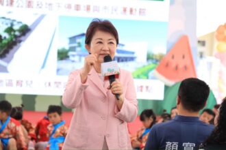 兒童節最棒的禮物！　大肚兒少家庭福利館啟用　盧市長期許：卸任前要完成60間公托