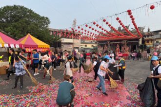 「環保英雄與女神同行！」大甲媽祖遶境登場　中市環保局號召3千志工守護沿線環境