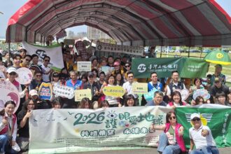 護眼植樹共創永續城市！　中市建設局攜手民團種下600株桂花