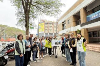 西區大隆路人行道優化啟動！　中市建設局打造友善綠蔭步行空間