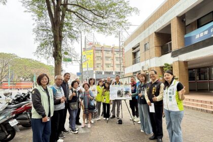 西區大隆路人行道優化啟動！　中市建設局打造友善綠蔭步行空間