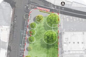 翻轉台中高工旁街角空間！　中市建設局啟動公園綠美化工程 提升休憩與人本環境