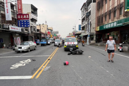 中埔警呼籲行經路口請遵守交通號誌並注意行車交通安全