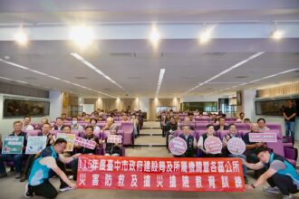 中市建設局汛前展開 防災教育訓練　建設局長：強化第一線防災搶險應變力