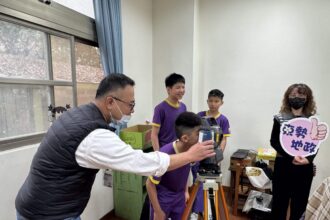 東勢地政結合石虎保育AI動漫　校園推廣地籍重測觀念